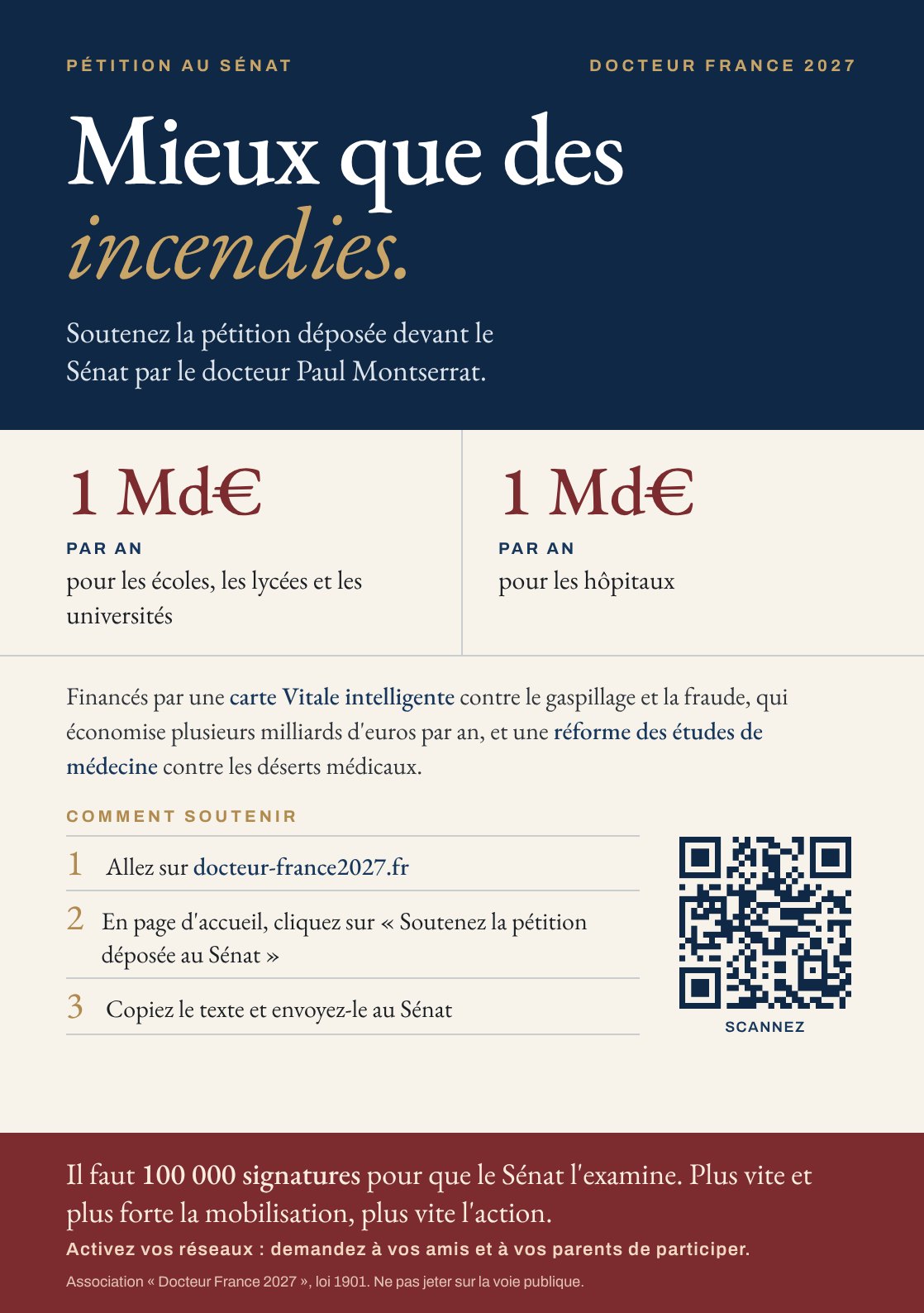 Le tract « Mieux que des incendies »